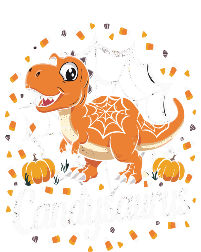 Candy Corn Candy Saurus Dinosaur Halloween Costume Gift T-Shirt