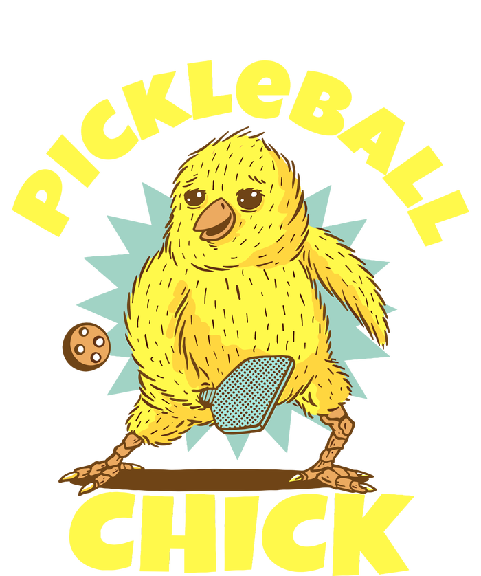 Funny Pickleball Pickleball Chick Player Loves To Play Toddler Sweatshirt