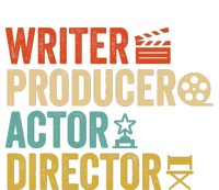 Writer Producer Actor Director Retro Film Filmmaking Cooling Performance Long Sleeve Crew