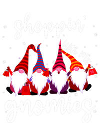 Shopping With My Gnomies Cute Xmas Gnomes Lover Christmas V-Neck T-Shirt