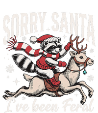 Sorry Santa IVe Been Feral Christmas Holiday Reccoon Meme Gift Tie-Dye T-Shirt