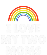 Lgbt Pride I Love My Two Moms Youth Performance Sprint T-Shirt