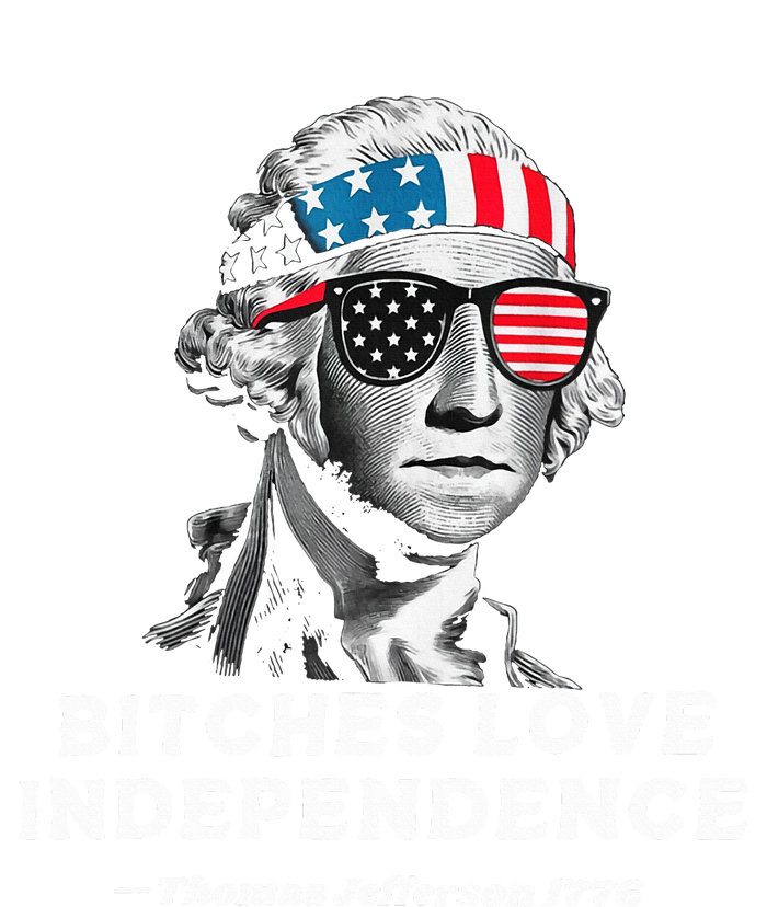 Bitches Love Independence Funny Founding Fathers Mousepad