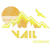 Retro Vail Colorado Distressed Home T-Shirt