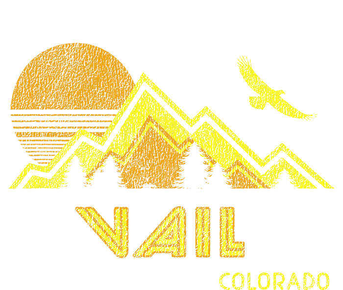 Retro Vail Colorado Distressed Home T-Shirt