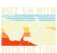 Rizz Em With The Tism Rizzler Joke Meme Rizzling Squirrel Tie-Dye Long Sleeve Shirt