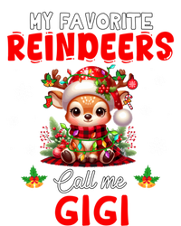 My Favorite Reindeers Call Me Gigi Xmas Colorful Family Short Acrylic Beanie