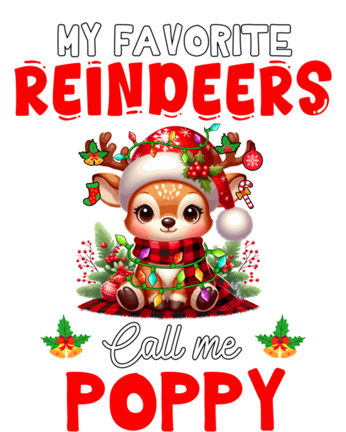 Xmas Colorful Family My Favorite Reindeers Call Me Poppy Hoodie