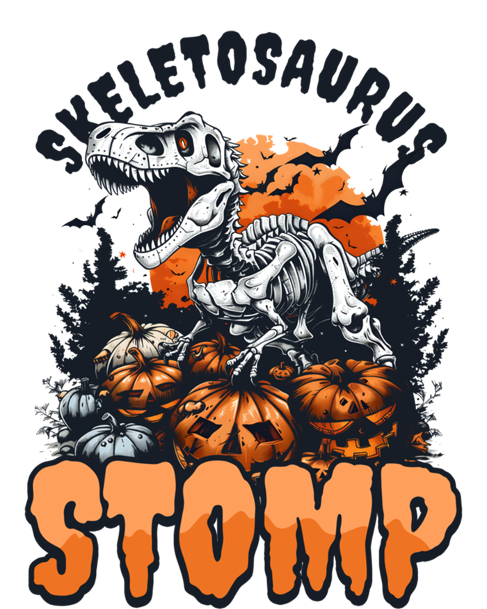 Dinosaur Halloween Skeletosaurus Stomp Great Gift T-Shirt