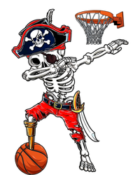 Dabbing Skeleton Pirate And Basketball Ball Halloween Costume Cute Gift Hoodie