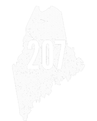 207 Maine State Area Code Outline Pride PosiCharge Competitor Tank