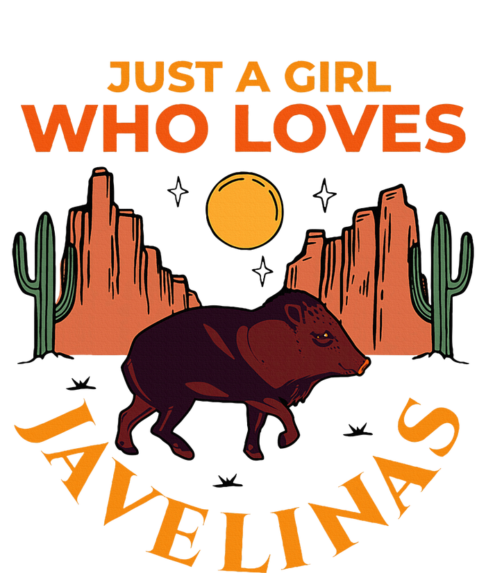 Just A Girl Who Loves Javelinas Desert Animal Lover T-Shirt