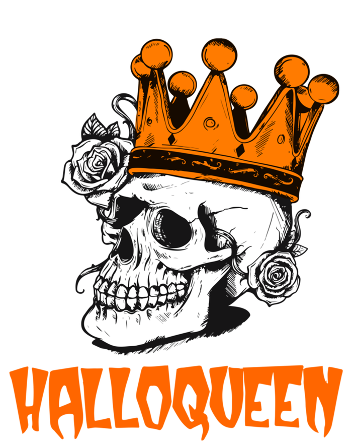 Fun Halloqueen Skull Queen Crown Happy Halloween Gift Infant Baby Jersey Bodysuit