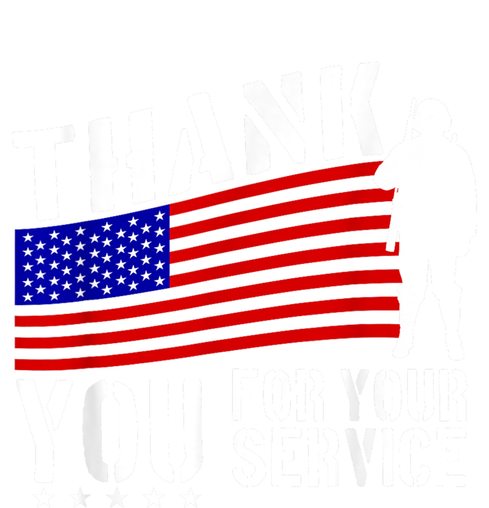 Thank You For Your Service Women's Knotted Racerback Tank