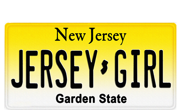 Jersey Girl New Jersey License Plate Cooling Performance Long Sleeve Crew