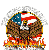 The Metric System CanT Measure Freedom Eagle Usa Flag Meme Full Zip Hoodie