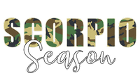 Scorpio Season Camo Zodiac Birthday Legacy Cool Fit Booney Bucket Hat