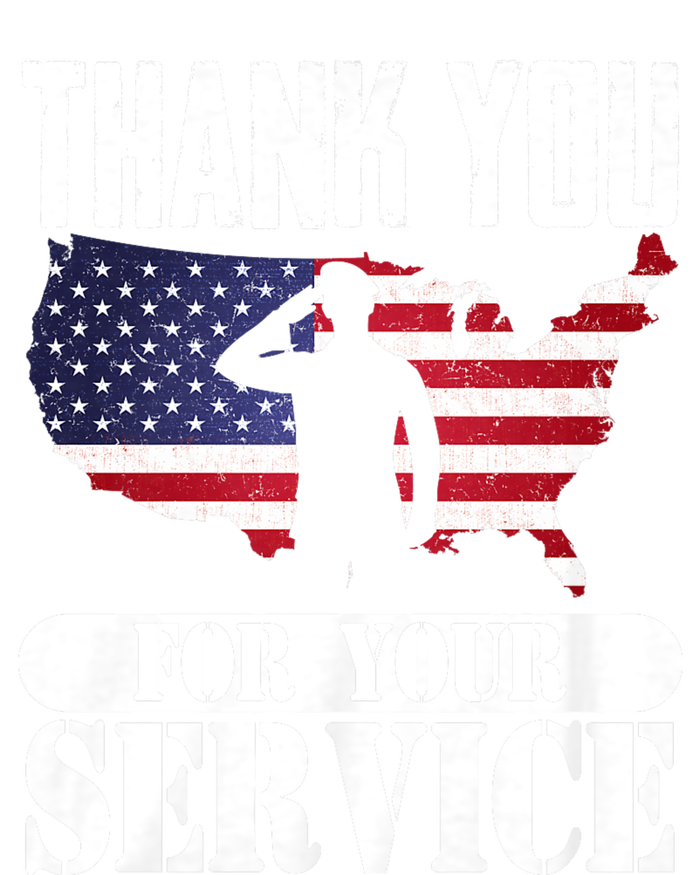 Thank You For Your Service Patriotic Veterans Day Sustainable Bucket Hat