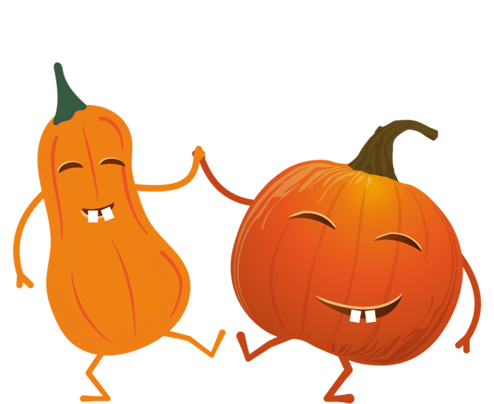 Funny Happy Halloween Dancing Squash And Pumpkin Gift Tote Bag