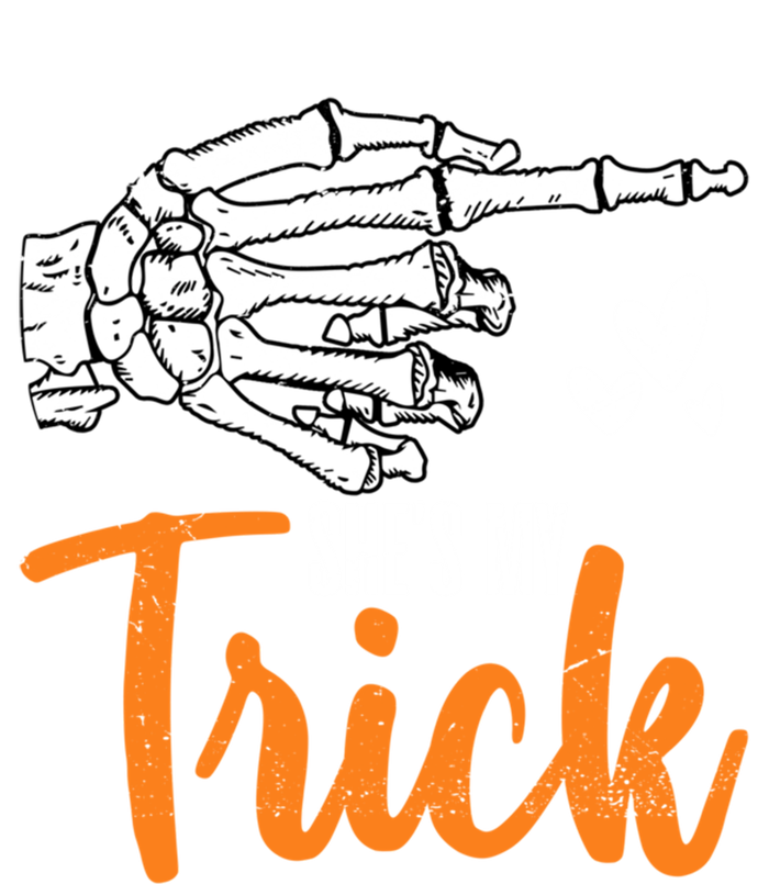 Funny SheS My Trick Skeleton Matching Couples Halloween Day Gift Sweatshirt