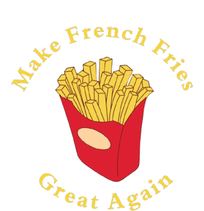 Funny Conservative Donald Trump Make French Fries Great Again T-Shirt