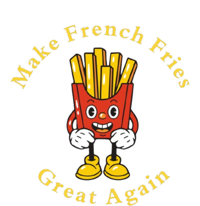 Funny Conservative Donald Trump Make French Fries Great Again T-Shirt