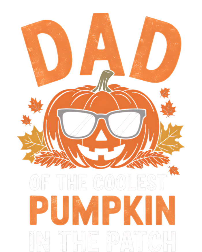 Halloween Dad Of The Coolest Pumpkin In The Patch Gift Full-Length Apron With Pockets