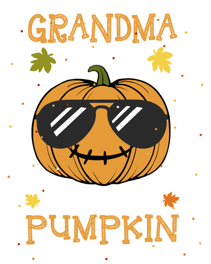 Grandma Of The Coolest Pumpkin In The Patch Halloween Funny Gift Sustainable Beanie