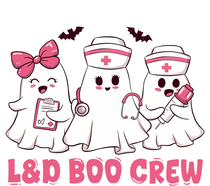 Halloween Labor And Delivery Nurse Cute Gift L And D Boo Crew Gift T-Shirt