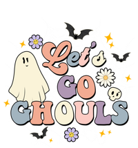 Halloween Lets Go Ghouls Ghost Retro Costume Gift Bumper Sticker