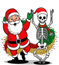 Santa Claus & Skeleton Christmas T-Shirt