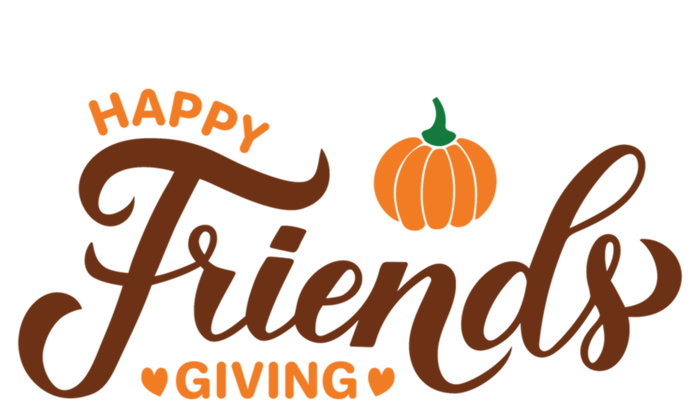 Happy Friends Giving Thanksgiving Quote Friendsgiving Day Gift Mousepad