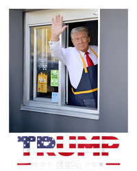 Trump Works Drive Thru Trump Serving French Fries T-Shirt