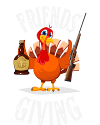 Happy Friendsgiving Turkey Friends Giving Funny Thanksgiving Gift Full Zip Hoodie