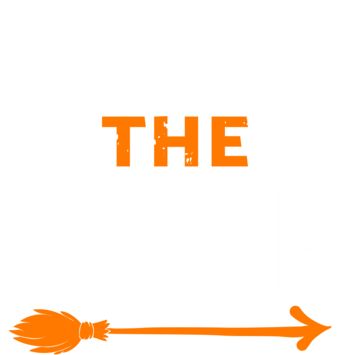 IM With The Witch Couples Halloween Cute Gift T-Shirt