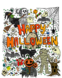 Happy Halloween Scary Retro Gift T-Shirt