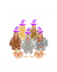 Happy Henoween Hen Chicken Farm Halloween Cute Gift Women's Racerback Tank