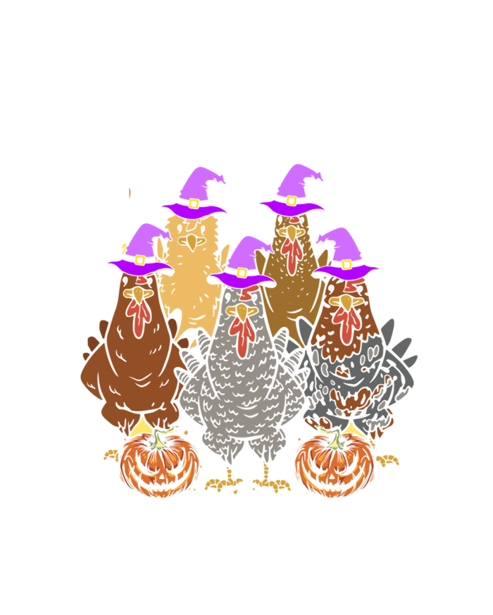 Happy Henoween Hen Chicken Farm Halloween Cute Gift Women's Racerback Tank