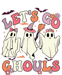 LetS Go Ghouls Halloween Spooky Season Retro Ghost Costume Gift Coaster