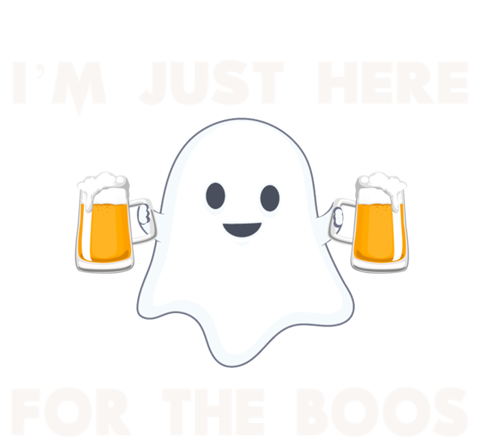 IM Just Here For The Boos Cool Gift Funny Halloween Beer Gift T-Shirt