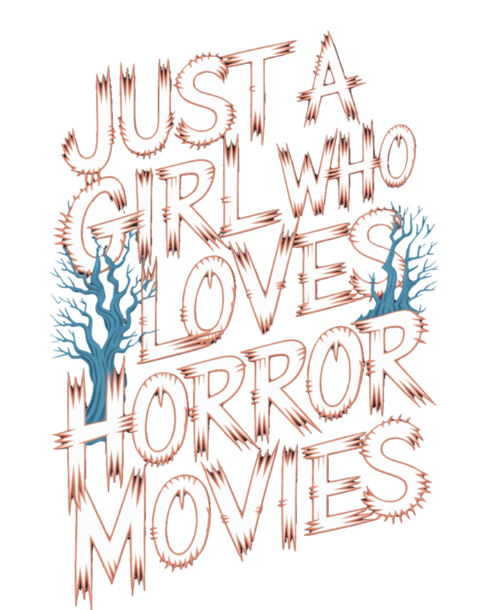 Just A Who Loves Horror Movies Horror Film Spooky Vibes Cool Gift Premium T-Shirt