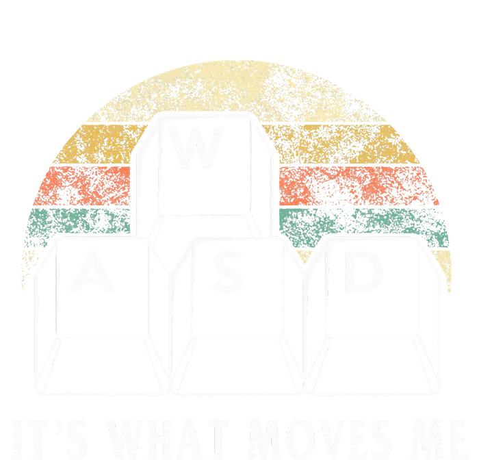 Wasd ItS What Moves Me Funny Pc Gamer Computer Nerd Gift T-Shirt