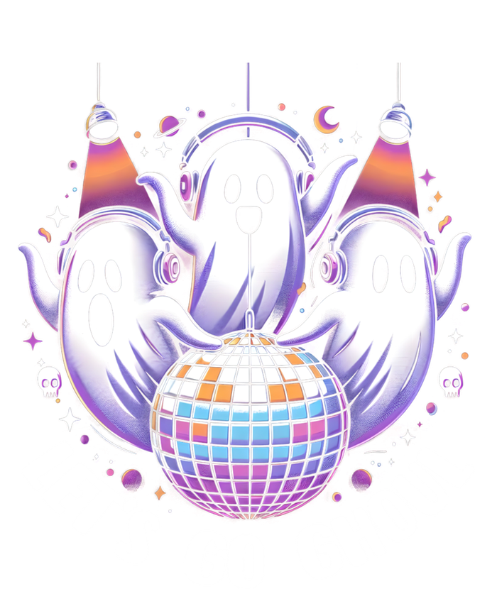 Lets Go Ghouls Retro Halloween Ghost Gift Tall Sweatshirt