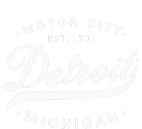 Classic Michiganians Vintage Detroit Motor City Michigan Mi Women's Knotted Racerback Tank