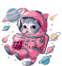 Kawaii Cat Bubble Boba Tea Space Astronaut Anime Mousepad