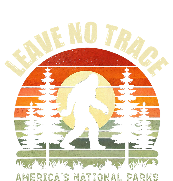 Leave No Trace Bigfoot Hiking And Camping Performance Fleece Hoodie