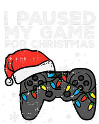 Paused My Game Christmas Gamer Xmas Kids Tie-Dye T-Shirt