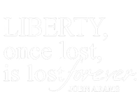 Liberty Once Lost Is Lost Forever John Adams Mesh Reversible Basketball Jersey Tank