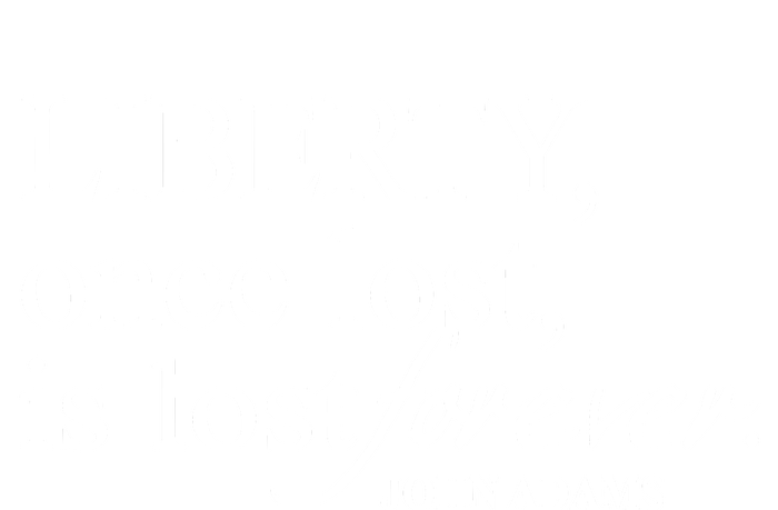 Liberty Once Lost Is Lost Forever John Adams Mesh Reversible Basketball Jersey Tank