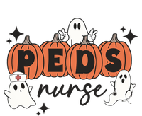 Peds Pediatric Nurse Halloween Boo Crew Ghost Pumpkins Funny Gift T-Shirt